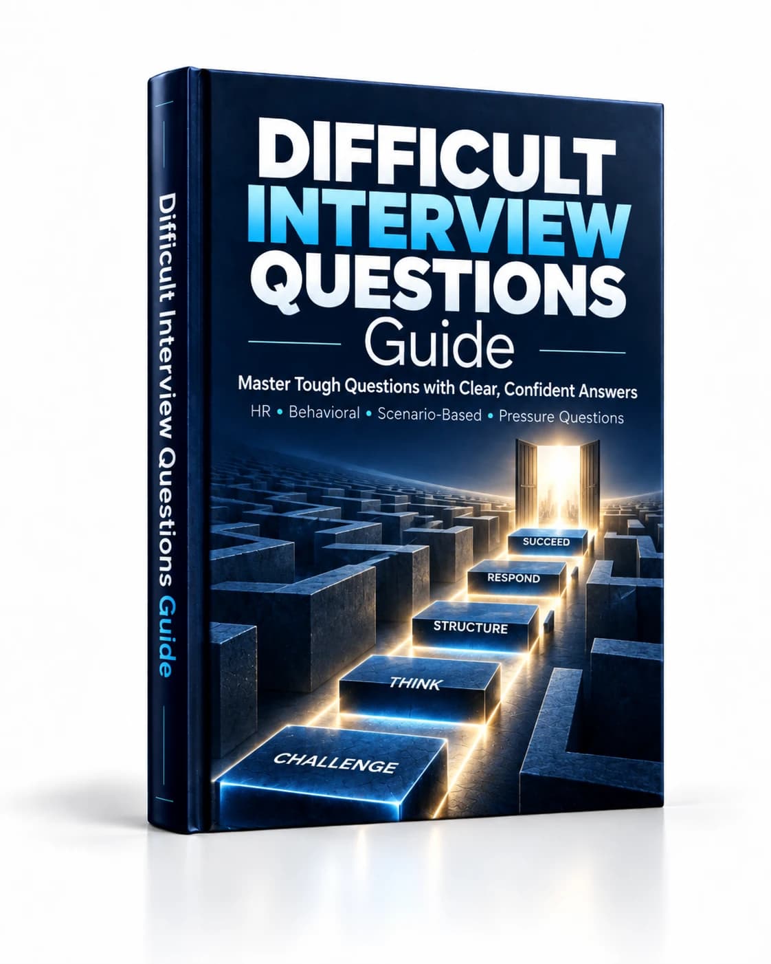 Cover of Difficult Interview Questions Guide — 25 pages