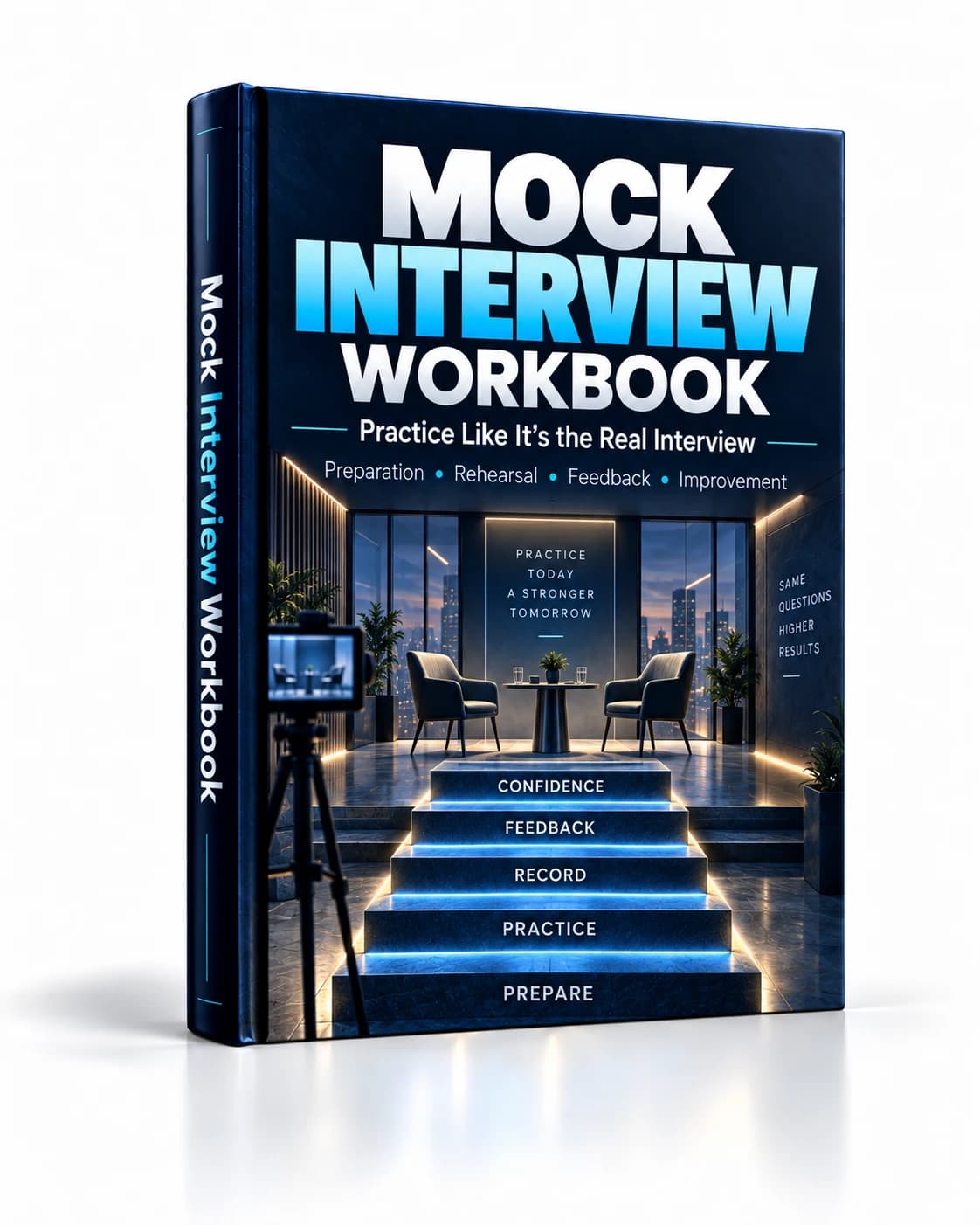 Cover of Mock Interview Workbook — 35 pages