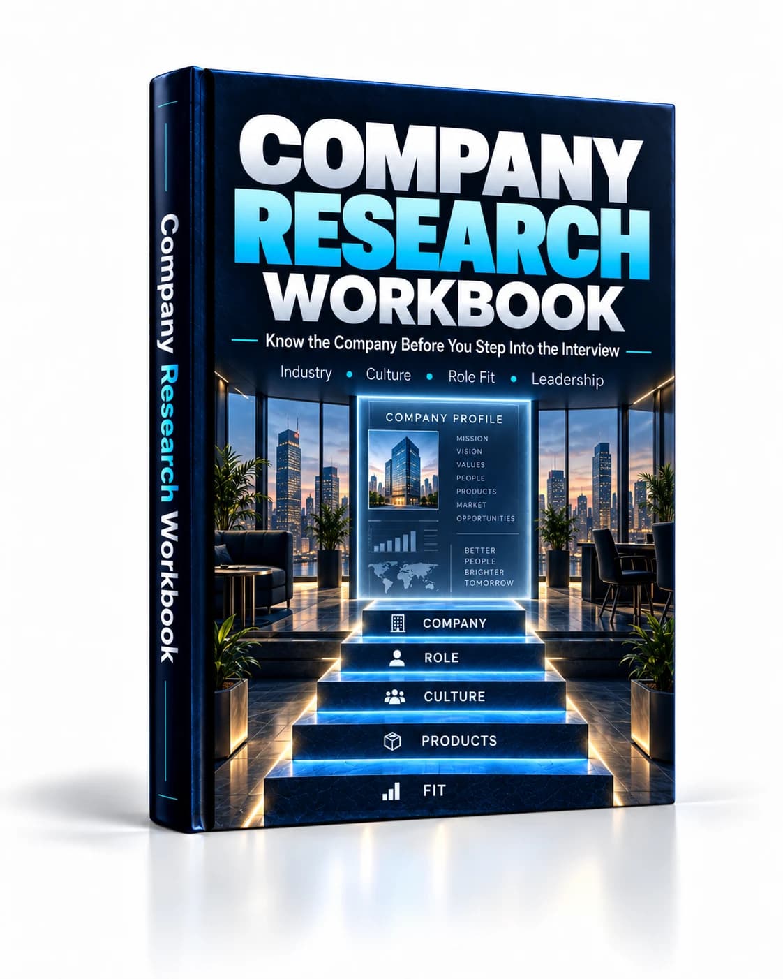 Cover of Company Research Workbook — 20 pages